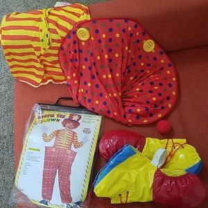 Clown costume child's  size Medium